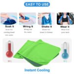 4-Pack: Soft Breathable Cooling Towel - Bilde 2