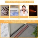 4-Pack: Under Door Draft Blocker - Bilde 9