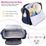 4-Piece: Baby Diaper Tote Bag Set - Image 8