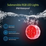 4-Piece: Submersible RGB LED Lights - Image 6