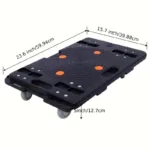 2-Pieces: Moving Dolly, Heavy Duty Furniture Rolling Mover - Image 8