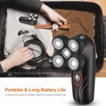 4D Electric Shavers Razor IPX7 Rechargeable Beard Trimmer - Bilde 11