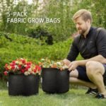 5-Pack: Plant Grow Bags - Bilde 7
