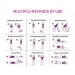 5-Pack: Precision Workout Yoga Fitness Exercise Bands Loops - Image 5