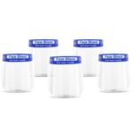 5-Pack: Reusable Waterproof Transparent Face Shield - Bilde 4