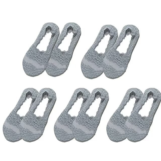 5-Pair: Women's No Show Socks - Bilde 6