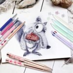 5-Piece: Bling Dynamic Liquid Ballpoint Pens - Image 6