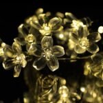 50 LED Fairy Flower Blossom Solar String Lights - Image 11