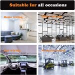 50-Pieces: Cable Clips, Adhesive Cable Organizer Cord Holder - Bilde 7