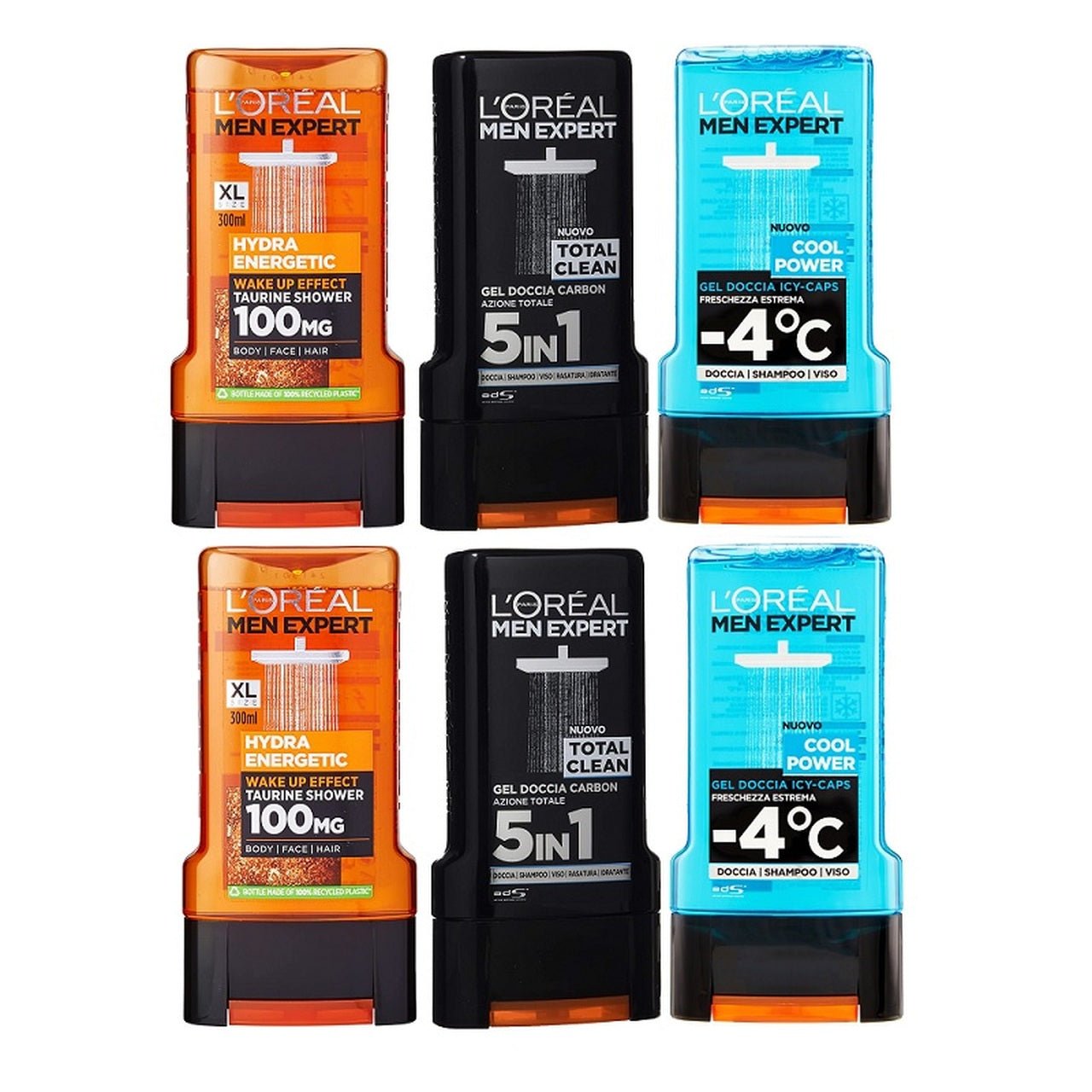 6-Pack: L'oreal Paris Men's Expert Shower Gel