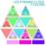 7 Color Changing LED Alarm Clock - Bilde 9