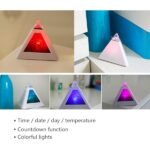 7 Color Changing LED Alarm Clock - Bilde 11