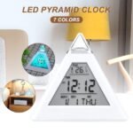 7 Color Changing LED Alarm Clock - Bilde 8