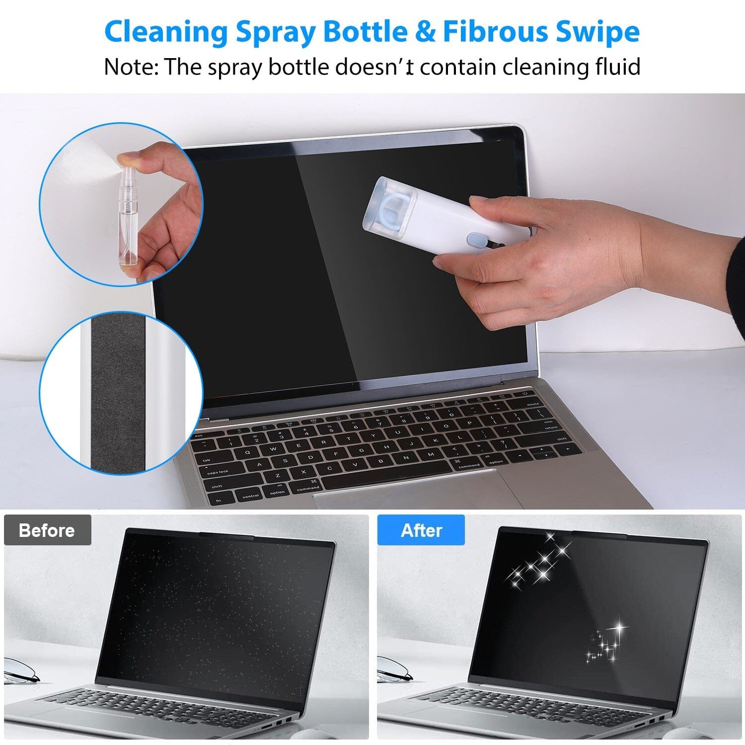 7-in-1 Laptop Keyboard Dust Cleaner Brush - Bilde 11