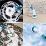 Electric Spin Scrubber Cordless Scrubber Brush with Long Handle - Bilde 9