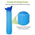 750ml Unisex Reusable Emergency Shrinkable Urinal - Bilde 8