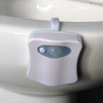 8-Color LED Sensor Motion-Activated Bathroom Toilet Light - Image 10