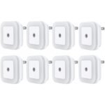 8-Pack: LED Plug-in Night Light - Bilde 2