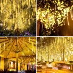 8-Pieces: Waterproof LED Meteor Shower Rain Lights - Bilde 15