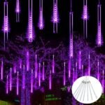 8-Pieces: Waterproof LED Meteor Shower Rain Lights - Bilde 16