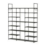 8-Tier Shoe Rack Metal Shoe Storage Shelf - Bilde 2