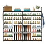 8-Tier Shoe Rack Metal Shoe Storage Shelf - Bilde 10