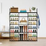 8-Tier Shoe Rack Metal Shoe Storage Shelf - Bilde 4