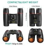 8 x 21 Small Pocket Binoculars Compact - Bilde 2