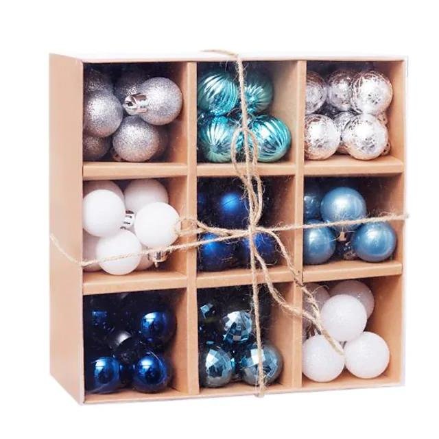 99-Piece: Christmas Balls Ornaments for Christmas Tree Gift Box Set - Image 4