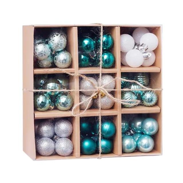 99-Piece: Christmas Balls Ornaments for Christmas Tree Gift Box Set - Image 5