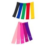 10-Pack: Precision Workout Yoga Fitness Exercise Stretching Resistance Bands Loops - Bilde 4