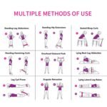 10-Pack: Precision Workout Yoga Fitness Exercise Stretching Resistance Bands Loops - Bilde 5