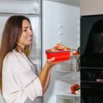 Collapsible Adjustable Reusable Pizza Storage Container with 5 Microwavable Serving Trays - Bilde 4