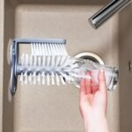 Water Bottle Cleaning Brush with Suction Base Glass Beer Cup, Long Leg Cup, Wine Glass Bar Kitchen Tools - Bilde 4