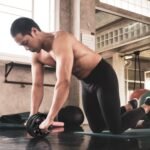 Ab Roller Wheel Fitness Exercise with Knee Pads - Image 17