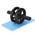 Ab Roller Wheel Fitness Exercise with Knee Pads