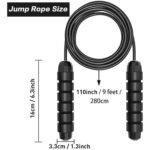 ACECOM Jump Rope Tangle-Free with Ball Bearings - Image 2