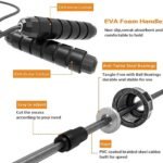ACECOM Jump Rope Tangle-Free with Ball Bearings - Image 6