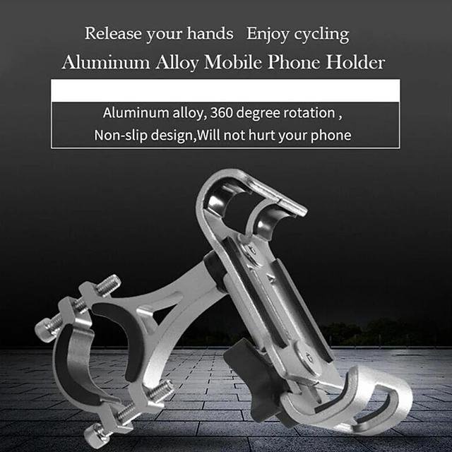 Aluminum Alloy Motorcycle Mobile Phone Holder - Image 9