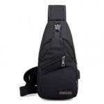 Anti-theft Sling Backpack With Charging Port - Bilde 3