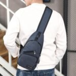 Anti-theft Sling Backpack With Charging Port - Bilde 11