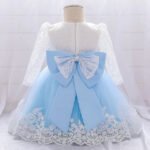 Baby Girls' Basic Christening Floral Dress - Image 5