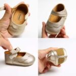 Baby Girls Mary Jane Flats Non-Slip Toddler First Walkers Princess Dress Shoes - Image 20
