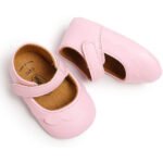 Baby Girls Mary Jane Flats Non-Slip Toddler First Walkers Princess Dress Shoes - Image 14