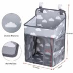 Baby Hanging Storage Caddy Crib Organizer - Bilde 3