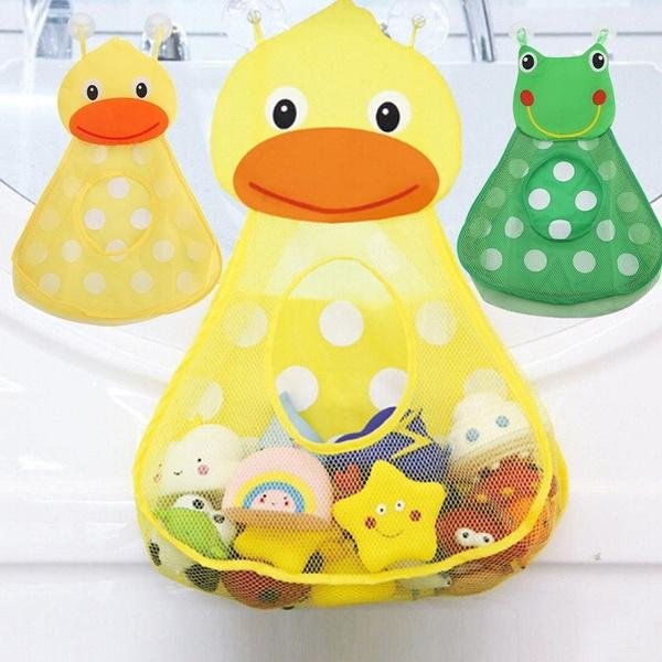 Bath Toy Organizer Net Bathtub Shower Bag