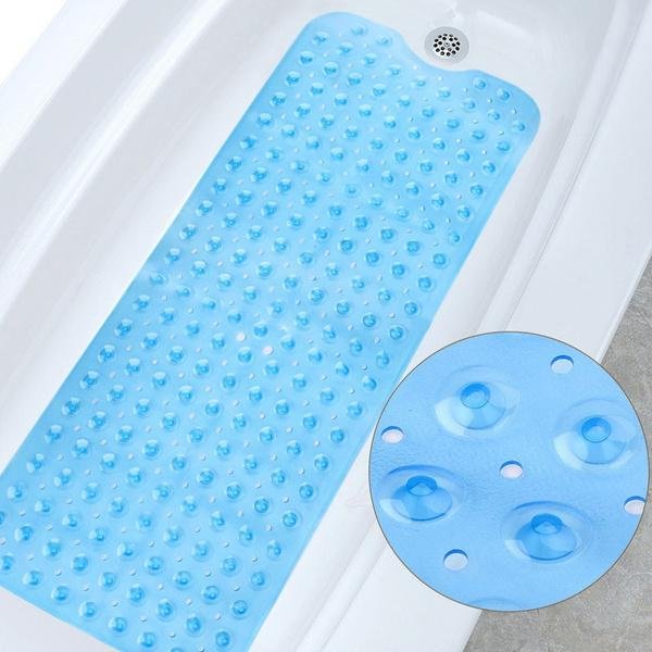 bathroom-non-slip-bath-mat-bath-blue-dailysale-269281.jpg Bathroom Non-slip Bath Mat - Image 1