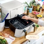 Beautiful 9 QT TriZone Air Fryer White Icing by Drew Barrymore - Bilde 7