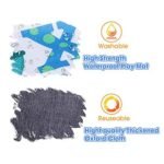 BebiQ Toy Organizers and Storage Baskets with Large Baby Play Mat - Image 8