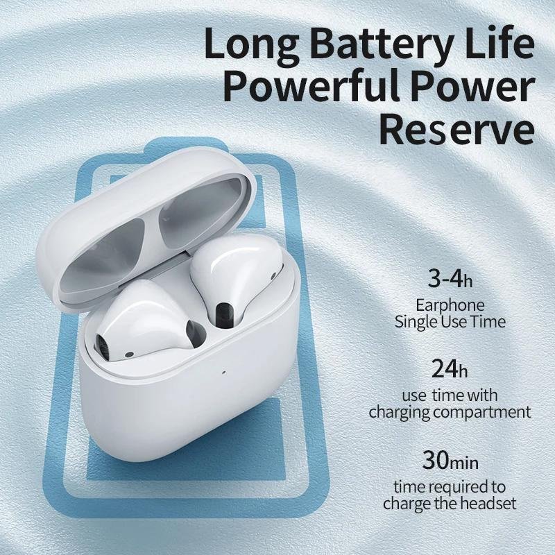 Bluetooth 5.0 True Wireless Earbuds with Charging Box - Image 3